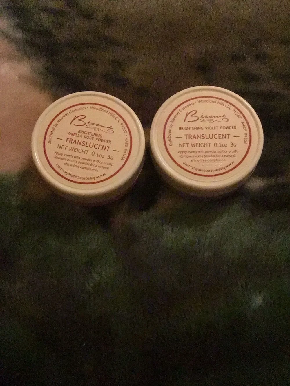 Set Loose Setting Powder Duo — Pink & Lavender